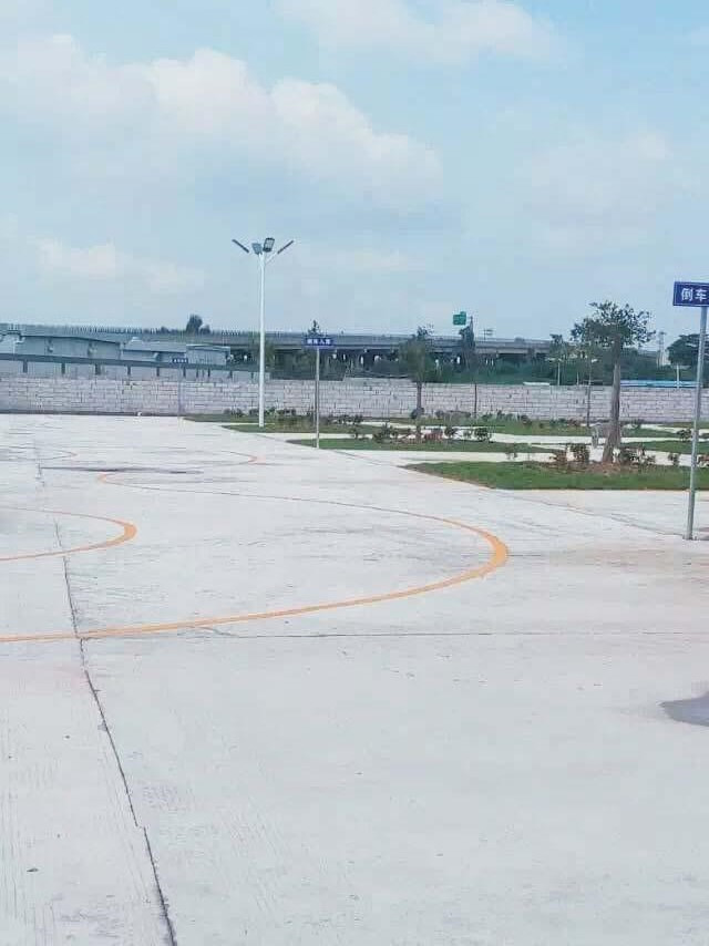 學車教練場熱熔標線